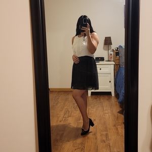 Black and white Dress